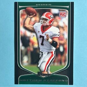 2009 Bowman Matthew Stafford Georgia-Lions Rookie Card #111